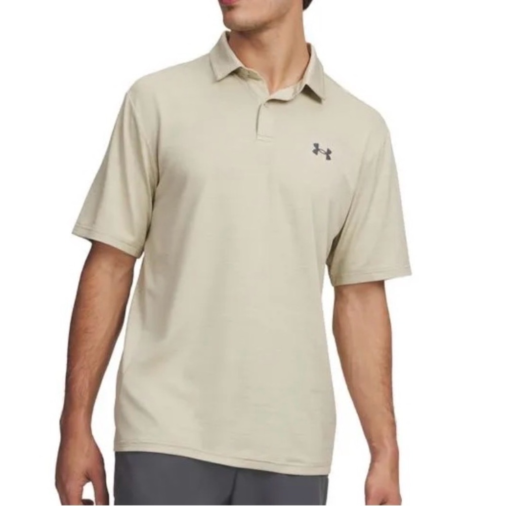 Under Armour Match Play Men’s Light Sand Polo (0067)